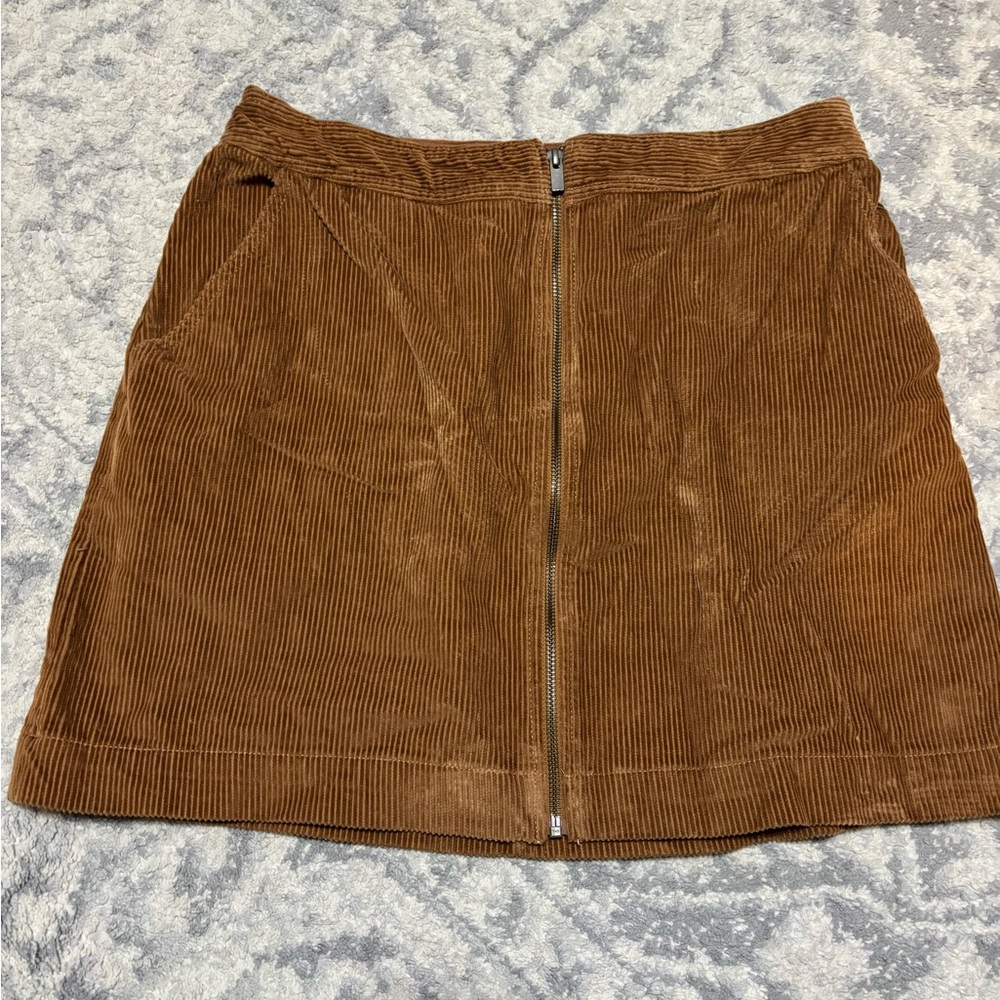 GAP Tan Corduroy Mini Skirt